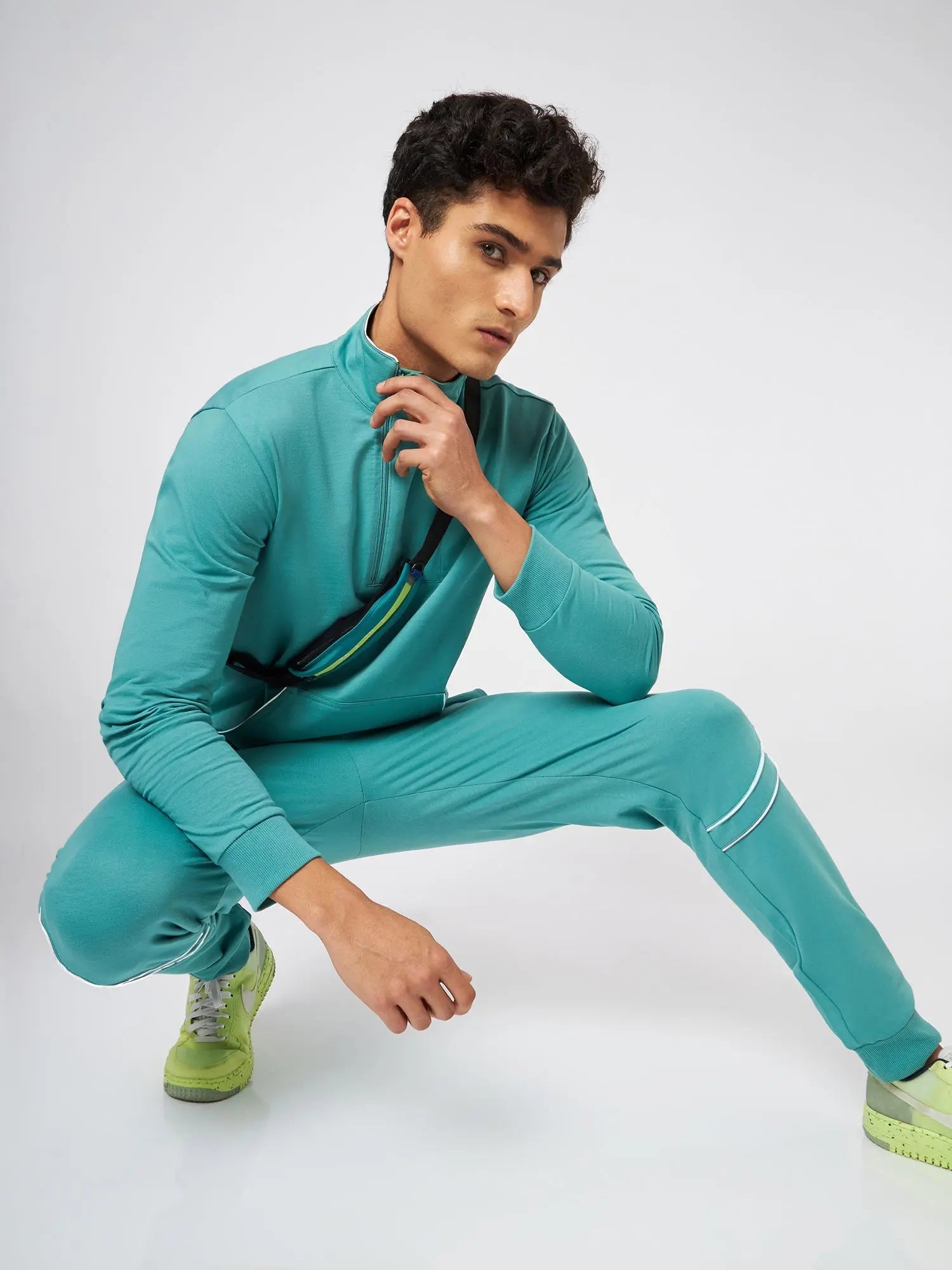 Turquoise tracksuit hot sale