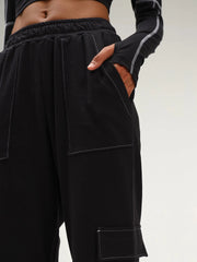 Kenya Black Cyber Punk Co-ord Set CAVA athleisure
