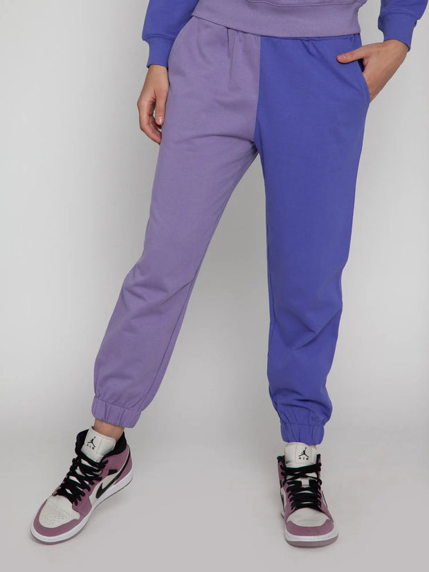 Lilac + Very Peri Split Joggers CAVA athleisure