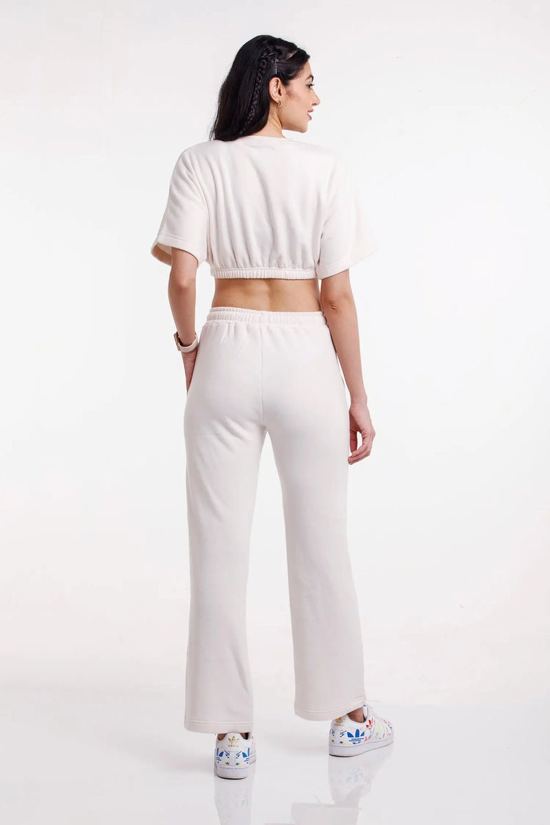 Off-White Straight Leg Joggers CAVA athleisure
