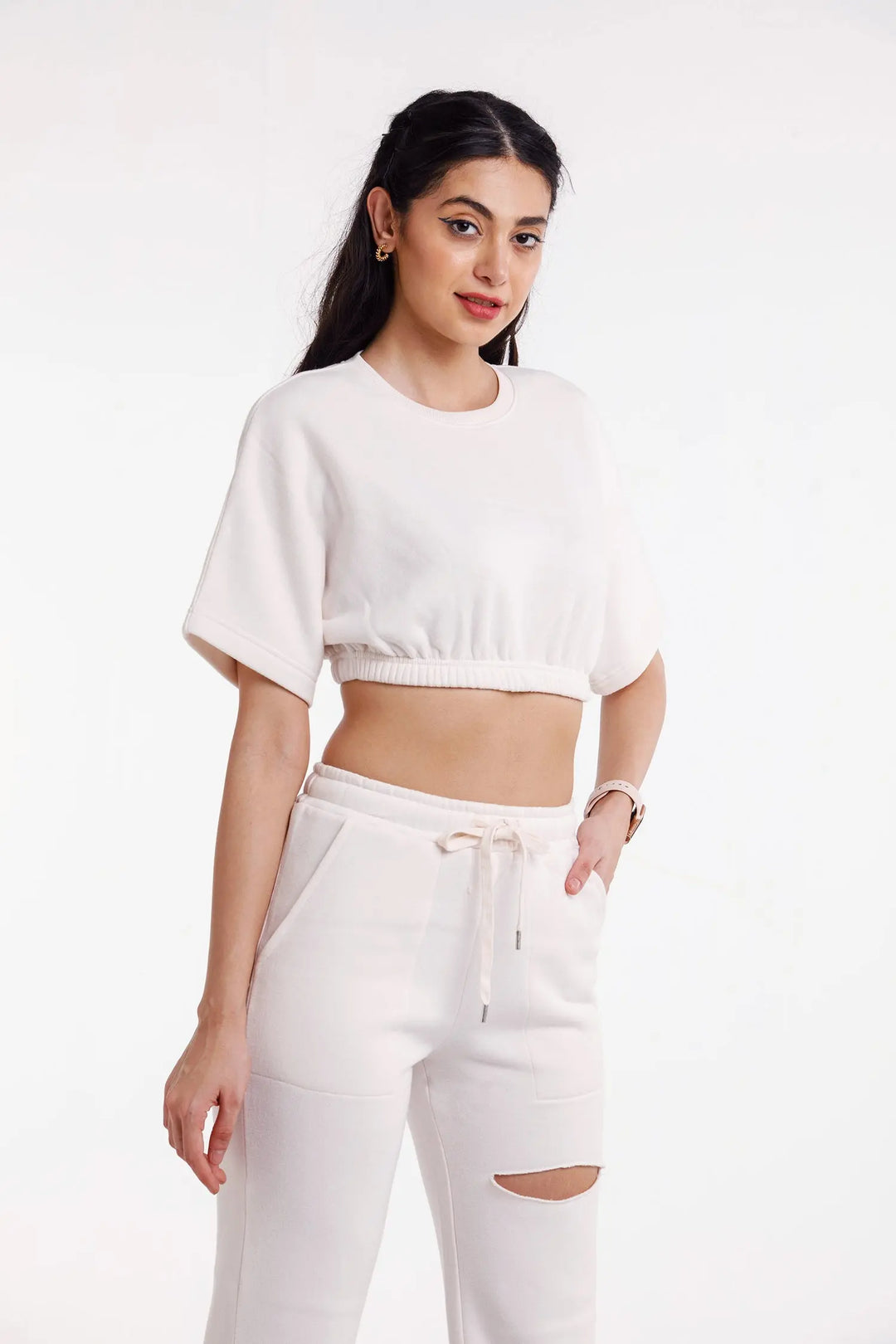 Off-White Straight Leg Joggers CAVA athleisure