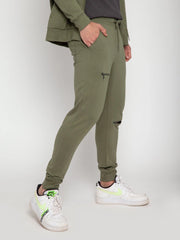 Olive Green Zip Co-ord Set CAVA athleisure