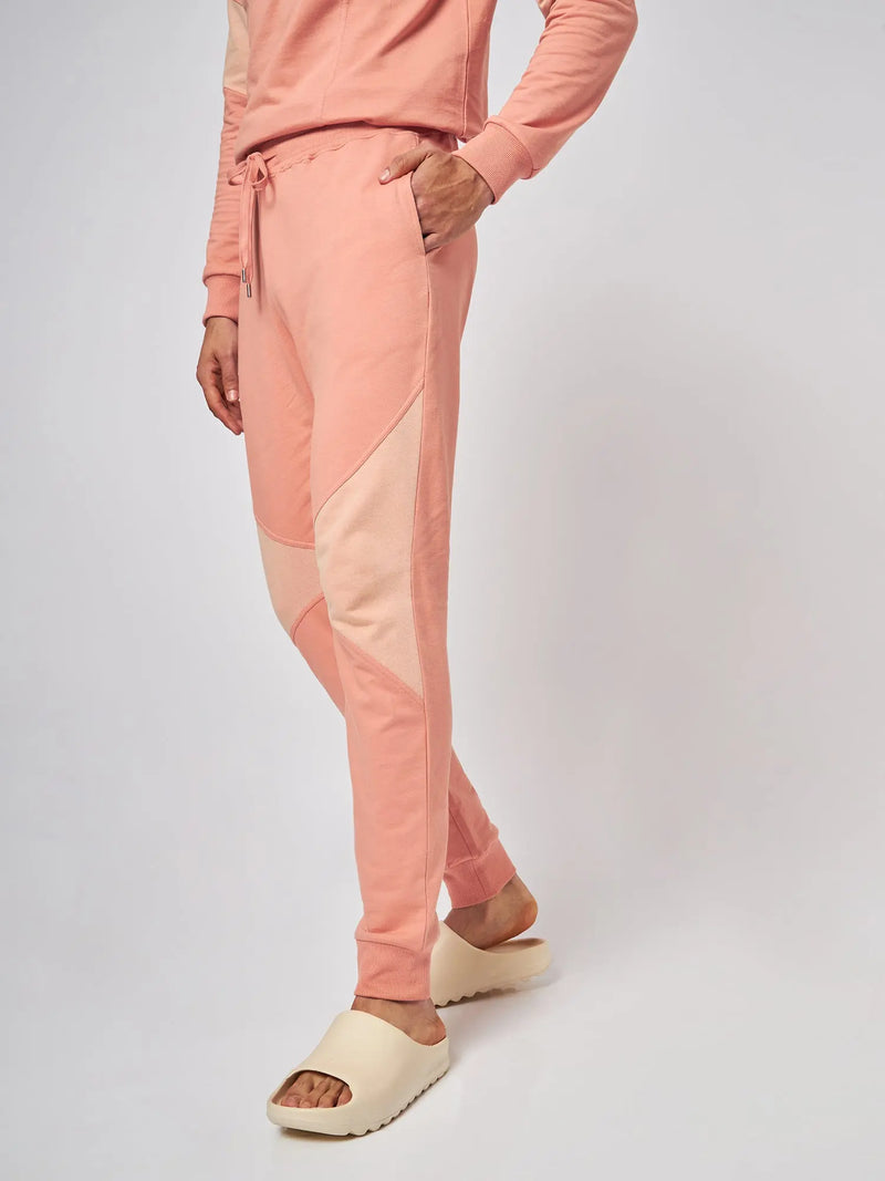 Osaka Orange Patchwork Joggers CAVA athleisure