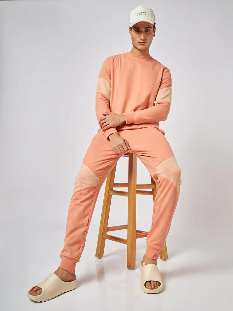 Osaka Orange Patchwork Joggers CAVA athleisure