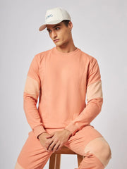 Osaka Orange Patchwork Sweatshirt CAVA athleisure