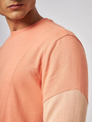 Osaka Orange Patchwork Sweatshirt CAVA athleisure