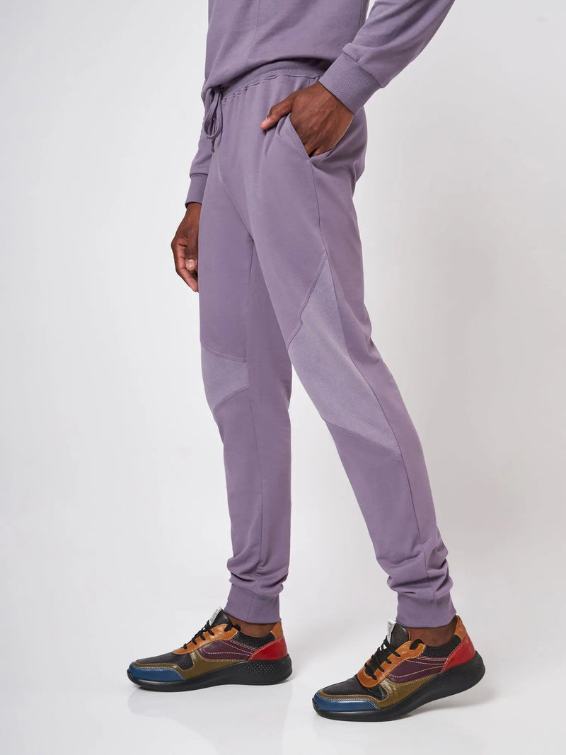Perth Purple Patchwork Joggers CAVA athleisure