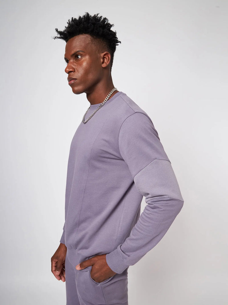 Perth Purple Patchwork Sweatshirt CAVA athleisure