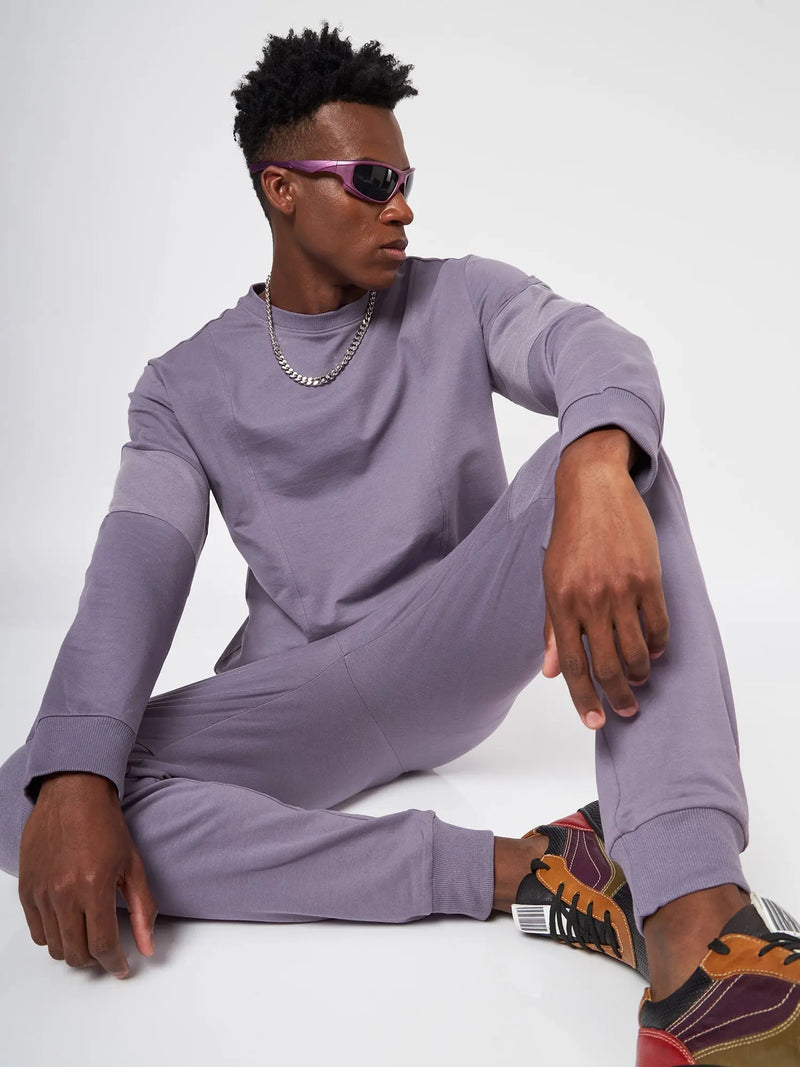 Perth Purple Patchwork Sweatshirt CAVA athleisure