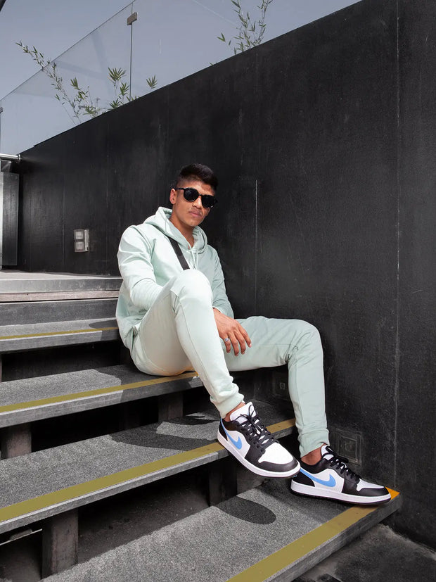 Sage Pinstripe Hoodie CAVA athleisure