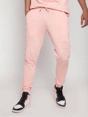 Salmon Athleisure Embossed Jogger CAVA athleisure