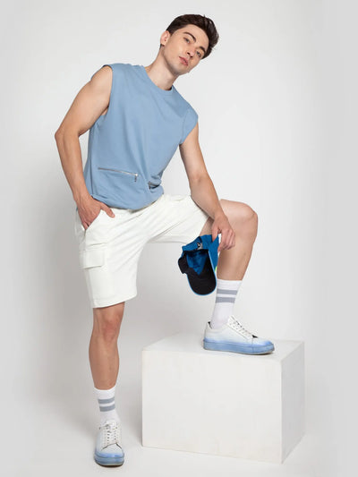 Sleeveless Tee and Shorts Co-ord Set CAVA athleisure
