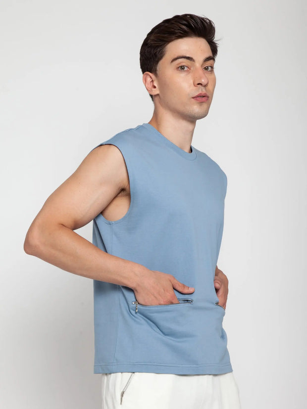 Sleeveless Tee and Shorts Co-ord Set CAVA athleisure