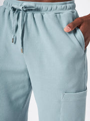 Tahiti Teal Waffle Shorts CAVA athleisure