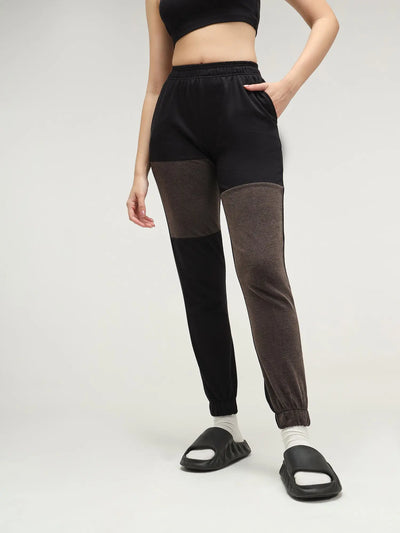 Toronto Black Patchwork Jogger CAVA athleisure