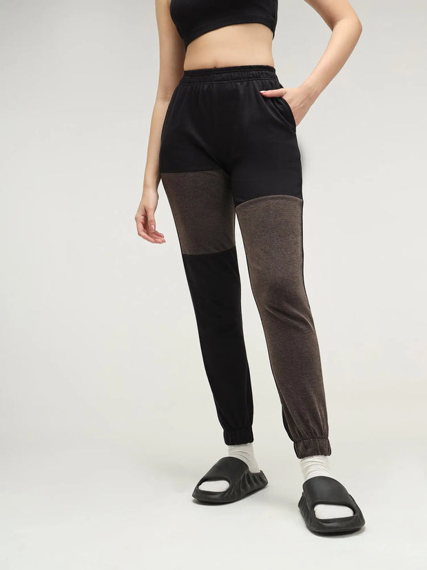 Toronto Black Patchwork Jogger CAVA athleisure