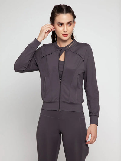 Twilight Grey Shape Active Jacket CAVA athleisure