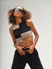 Vienna Mocha and Black Parachute Jogger Set CAVA athleisure