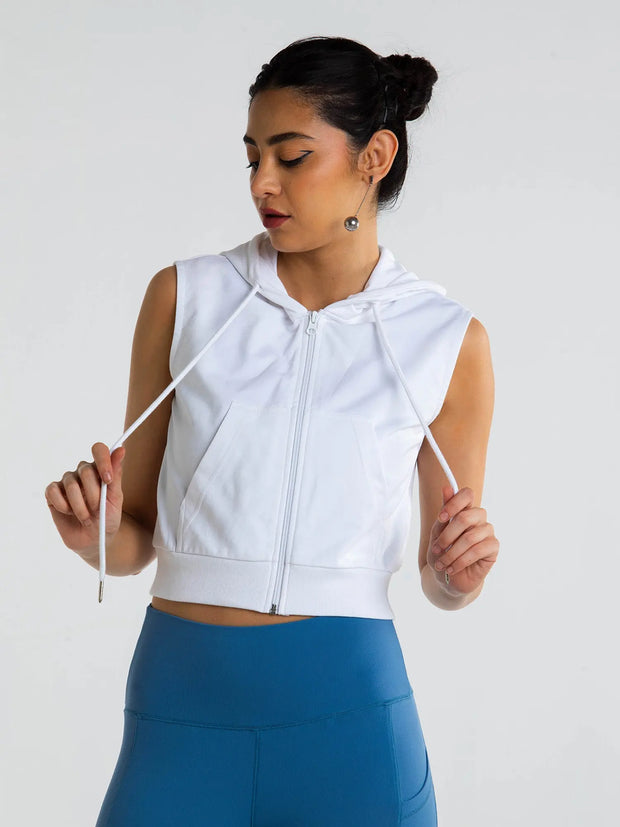 White Chic Jacket CAVA athleisure