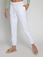 White Rolled-up Jogger CAVA athleisure